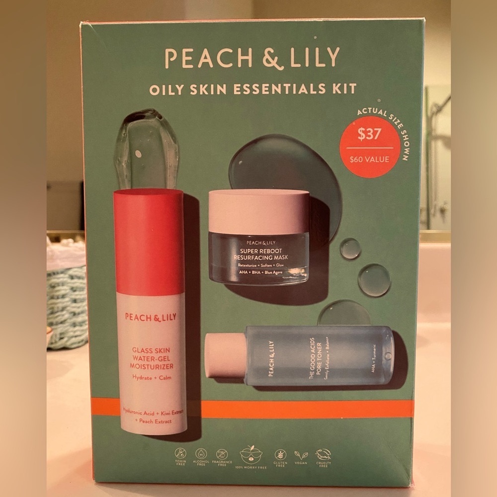 Peach & Lily Oily Skin Essentials Kit